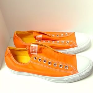 Chuck Taylor All Star slip on canvas sneaker.